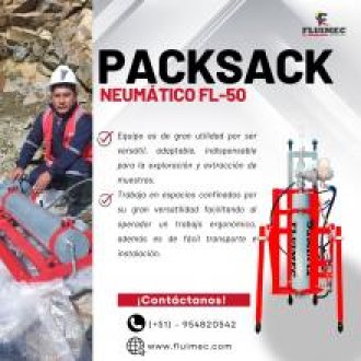 PERFORADORA PACKSACK FL-50 Perforadora neumática 